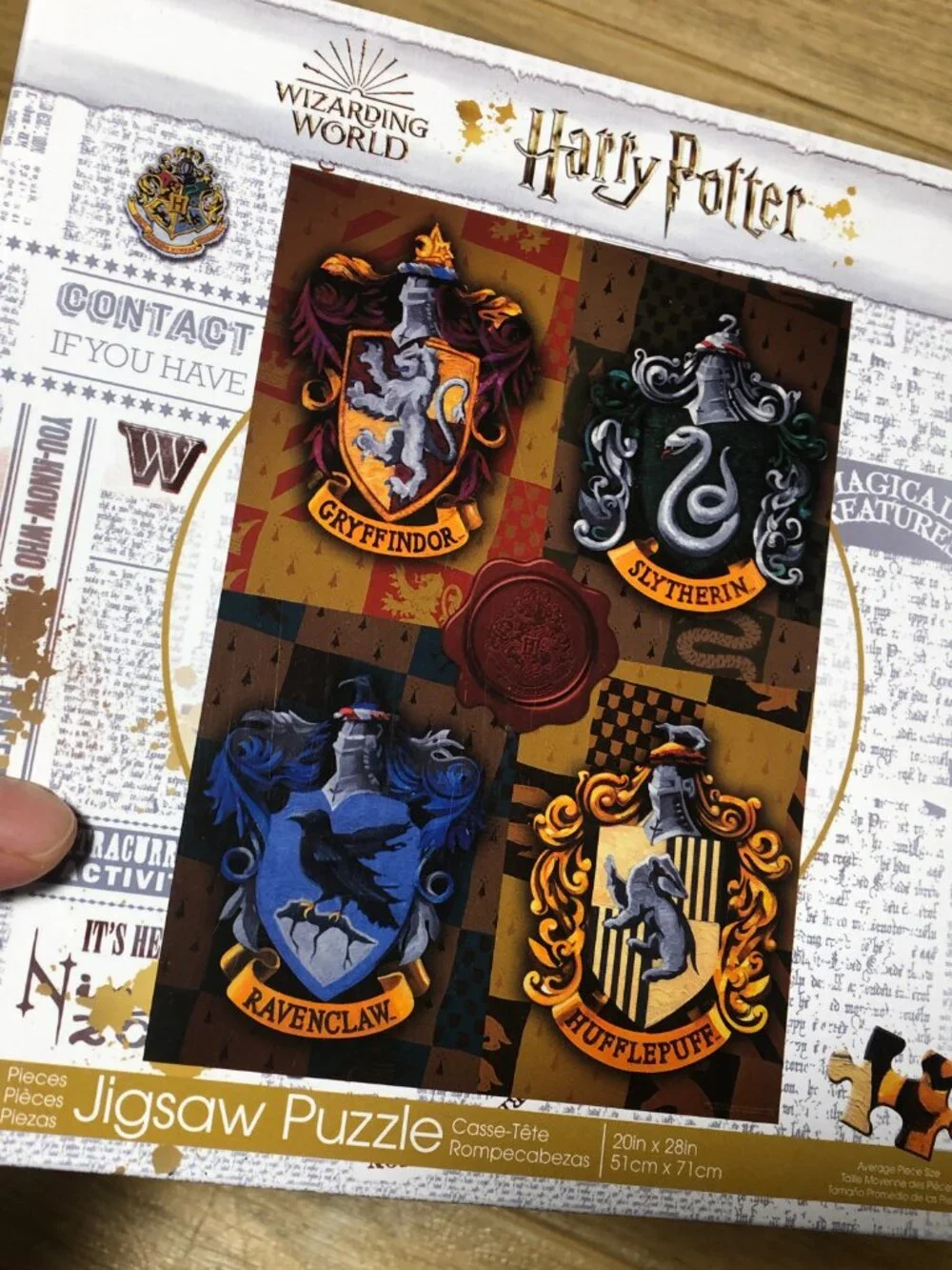 Wizarding World's Harry Potter Jigsaw Puzzle, New in box
